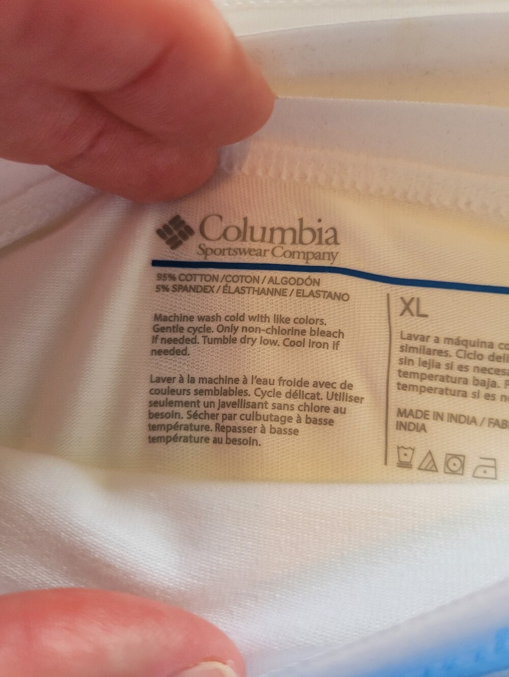 5-Pk Columbia Womens Size XL Cotton Briefs Panties Underwear White - Picture 7 of 8